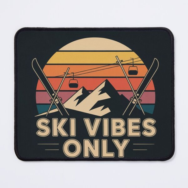 Item preview, Ski Vibes Only designed and sold by NatArtSA.