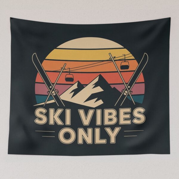 Item preview, Ski Vibes Only designed and sold by NatArtSA.