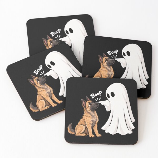 Item preview, Funny Ghost Belgian Laekenois Dog Boop Halloween Design Mom Dad designed and sold by rafaeltto.