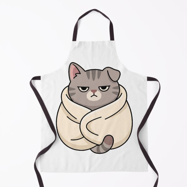 Item preview, Grumpy Chonky Cat Blanket Burrito Introvert Cat Lover Gift designed and sold by mindshocker.