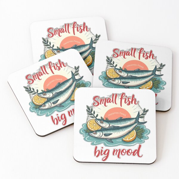 Item preview, Small Fish Big Mood, Mediterranean Sardine Party designed and sold by Art&Fun.