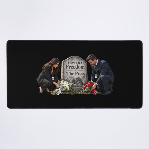 Item preview, HERE LIES FREEDOM OF THE PRESS designed and sold by signshirtz.
