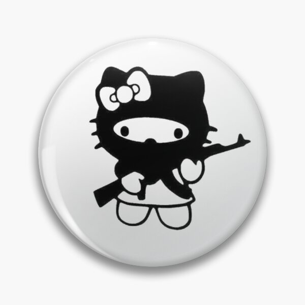 Item preview, Black Ninja Cat Cartoon designed and sold by Nekoojimeo.