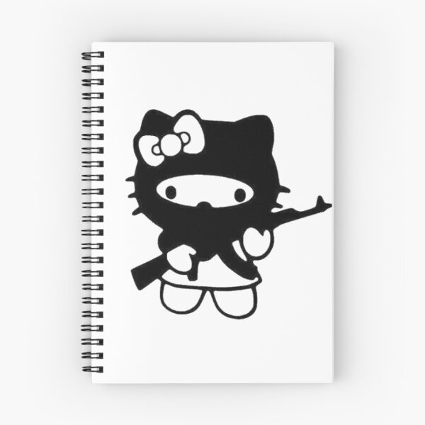 Item preview, Black Ninja Cat Cartoon designed and sold by Nekoojimeo.