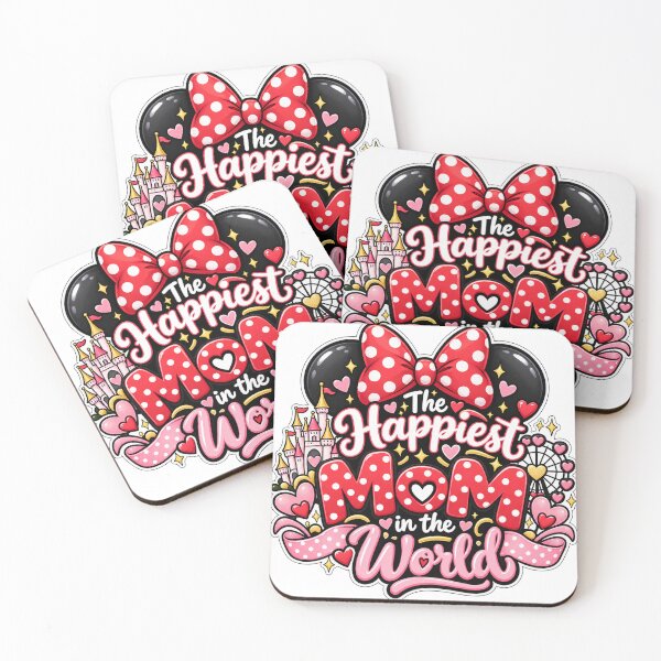 Item preview, The Happiest Mom In The World Cute Theme Park Vacation Mom designed and sold by yaney85.