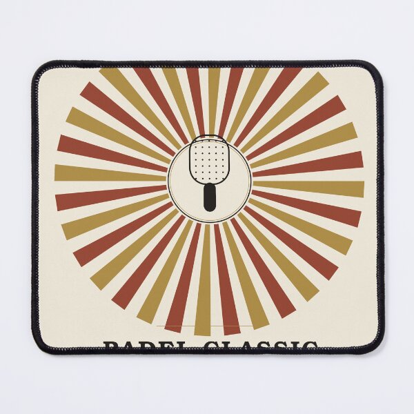 Item preview, Padel Classic Art Deco Medallion Design designed and sold by CourtCultureHQ.