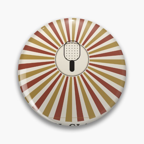 Item preview, Padel Classic Art Deco Medallion Design designed and sold by CourtCultureHQ.
