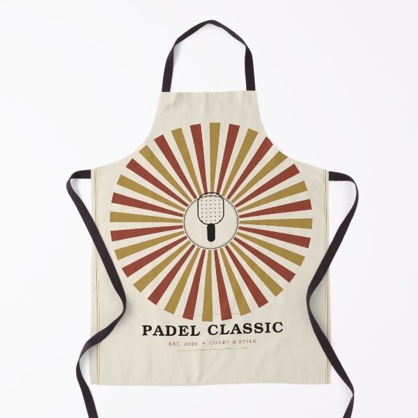Item preview, Padel Classic Art Deco Medallion Design designed and sold by CourtCultureHQ.