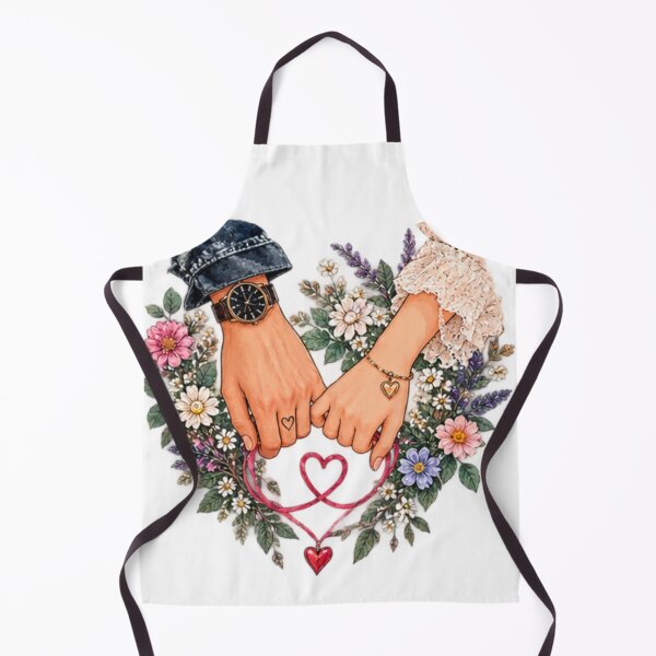 Item preview, Forever Linked Hearts Romantic Couple Love designed and sold by ArtByKapil.