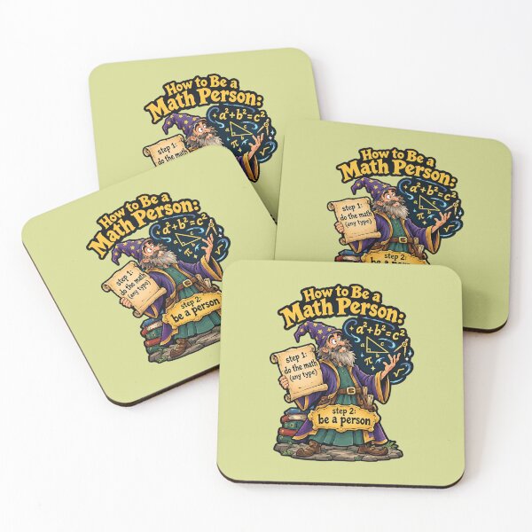 Item preview, How to Be a Math Person – Funny Math Teacher. designed and sold by Endless7Art.