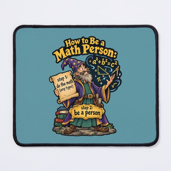 Item preview, How to Be a Math Person – Funny Math Teacher. designed and sold by Endless7Art.