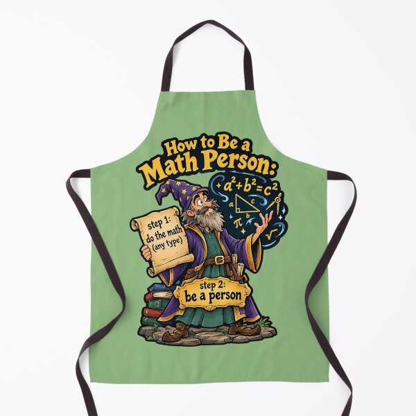 Item preview, How to Be a Math Person – Funny Math Teacher. designed and sold by Endless7Art.