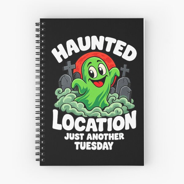 Item preview, Haunted Location Just Another Tuesday Green Ghost designed and sold by NoeValdric.