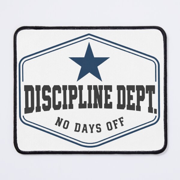 Item preview, Discipline Dept. Shirt | Varsity Mindset Tee designed and sold by guchieworldcollection.