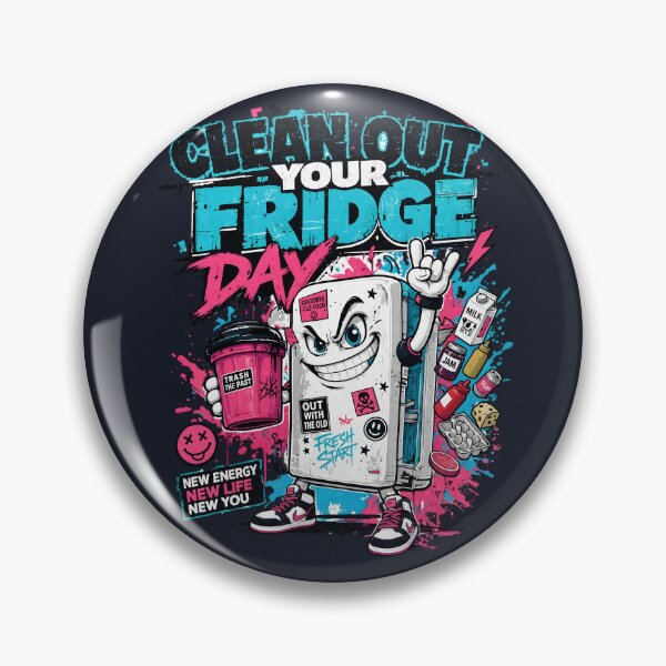 Item preview, Funny Y2K Streetwear Clean Out Your Fridge Day designed and sold by CloudyCatArt.