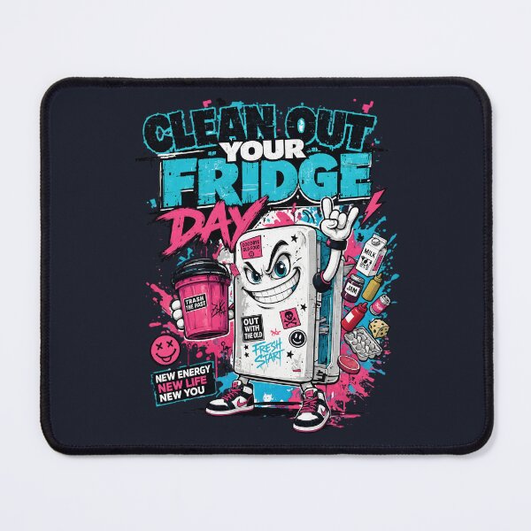 Item preview, Funny Y2K Streetwear Clean Out Your Fridge Day designed and sold by CloudyCatArt.
