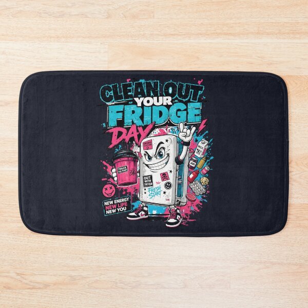Item preview, Funny Y2K Streetwear Clean Out Your Fridge Day designed and sold by CloudyCatArt.