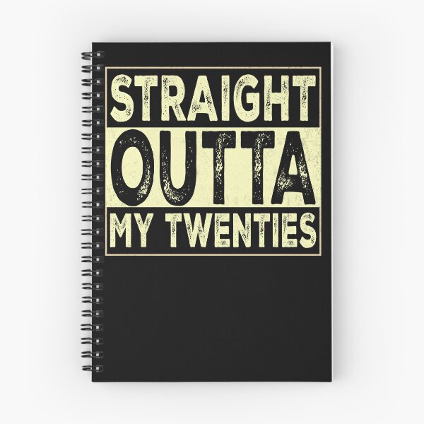 Item preview, Straight Outta My Twenties T-Shirt Funny 30th Birthday designed and sold by FernaRoje.