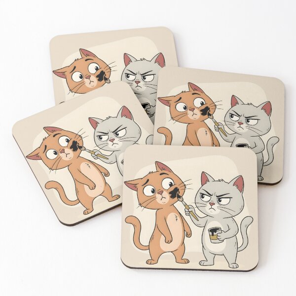 Item preview, Buri Nazar Wale Tera Muh Kala Cats designed and sold by hutofdesigns.