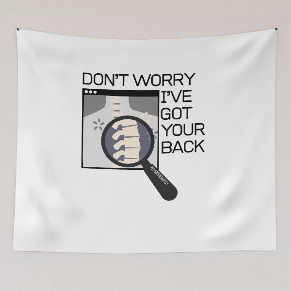 Item preview, I've Got Your Back - Back Pain (Backache) Funny Gifts For Physiotherapist And Chiropractors designed and sold by iX-Physio.