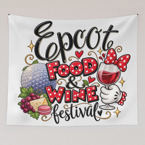 Item preview, Food And Wine Festival Cute Polka Dot Wine Lover Foodie designed and sold by yaney85.