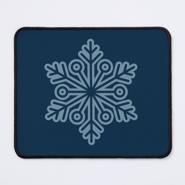 Item preview, Winter Snowflake Dark Royal Blue Seamless Pattern Art designed and sold by Jyoti Digital Artist.