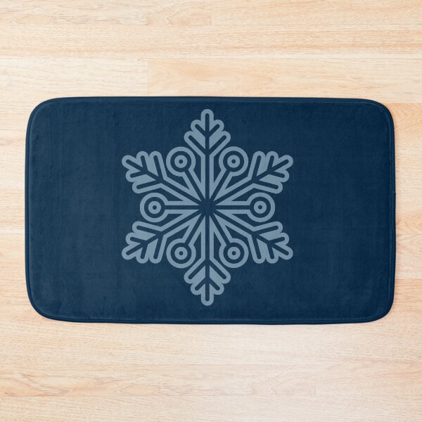 Item preview, Winter Snowflake Dark Royal Blue Seamless Pattern Art designed and sold by ​Jyoti Digital Artist.
