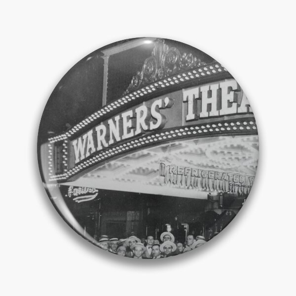 Item preview, Hollywood first-nighters posing for the camera outside the Warners' Theater before the premiere of "Don Juan" with John Barrymore vintage black and white photograph designed and sold by Astrid Arkhangelsky.