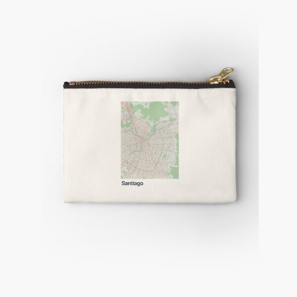 Item preview, Santiago Minimalistic Map Art designed and sold by MapsNerd.