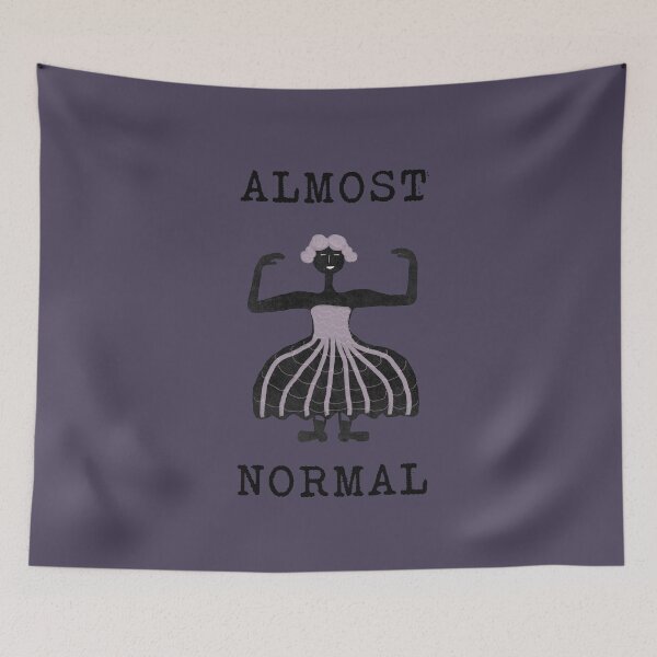 Item preview, Almost normal girl designed and sold by mentapic.