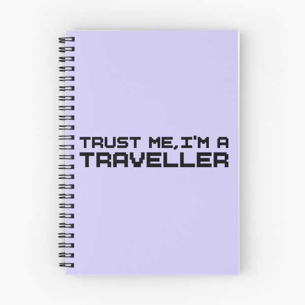 Item preview, Trust Me I’m a Traveller – Bold Typography Sticker designed and sold by tviyluv.