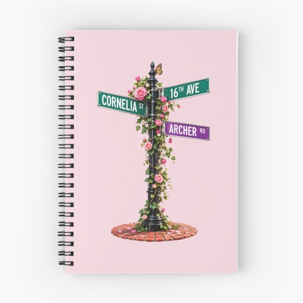 Item preview, Lover Street Lamp Cornelia Street TS Archer Paper Rings New York City designed and sold by taylorvinyls.