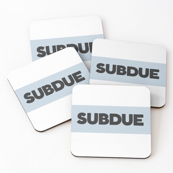 Item preview, Subdue designed and sold by Undonemadenew.