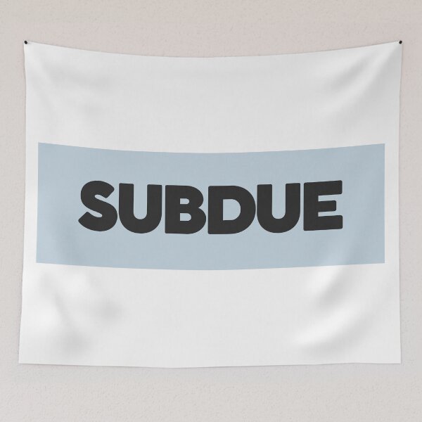 Item preview, Subdue designed and sold by Undonemadenew.