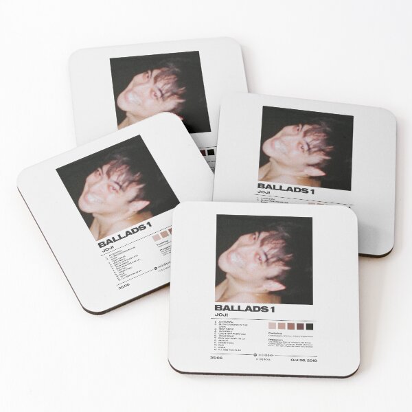 Item preview, Ballads 1 by Joji - Minimalist Tracklist Art designed and sold by FourthWall Prints.