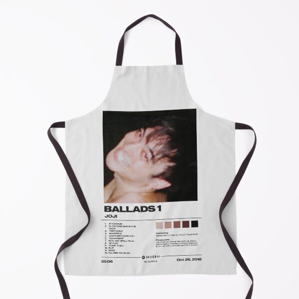 Item preview, Ballads 1 by Joji - Minimalist Tracklist Art designed and sold by FourthWall Prints.