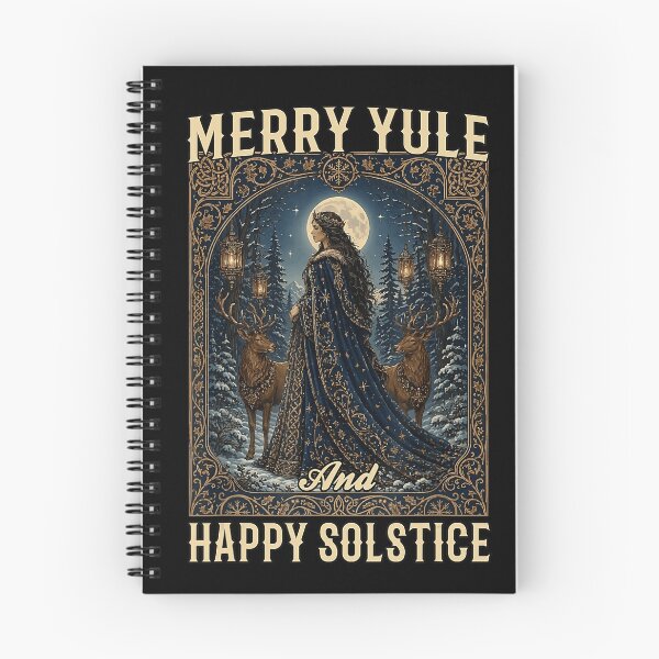 Item preview, Merry Yule Winter Queen and Stags designed and sold by NoeValdric.
