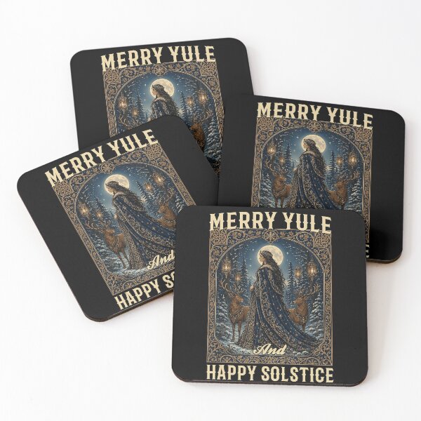 Item preview, Merry Yule Winter Queen and Stags designed and sold by NoeValdric.