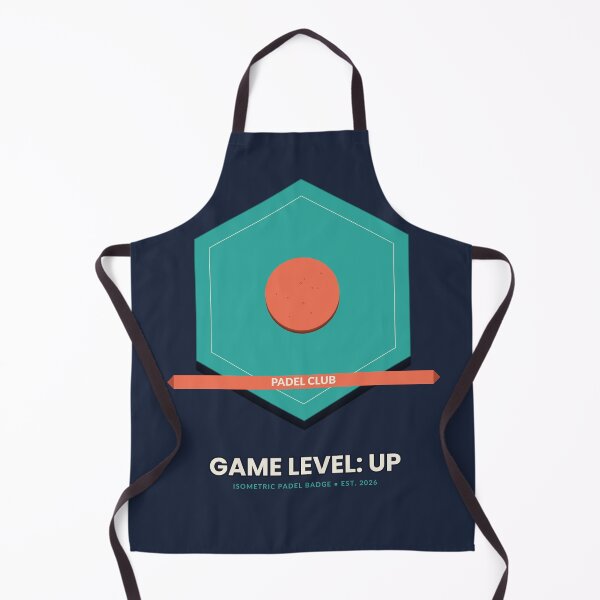 Item preview, Padel Club Isometric 3D Badge Design designed and sold by CourtCultureHQ.