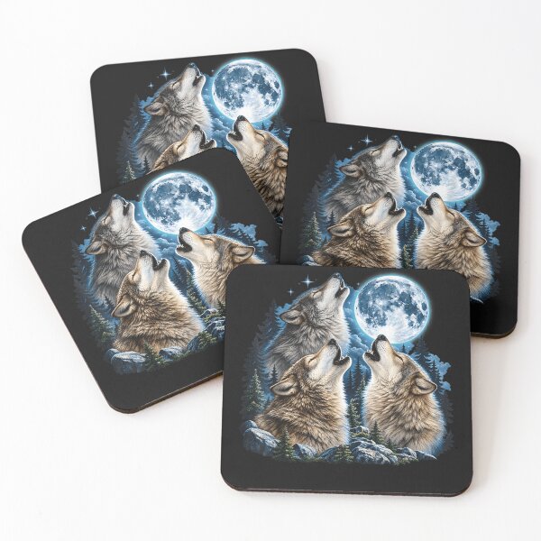 Item preview, Funny Wolves for Men Women  designed and sold by leevekaArt.