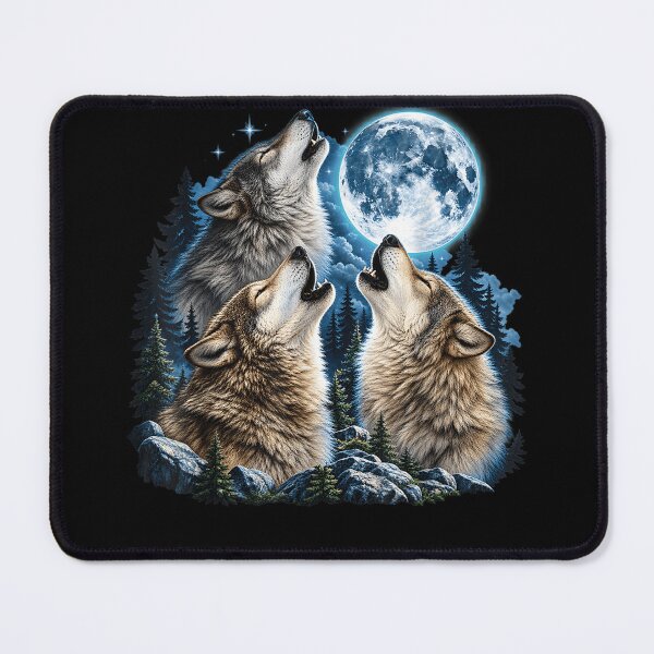 Item preview, Funny Wolves for Men Women designed and sold by leevekaArt.