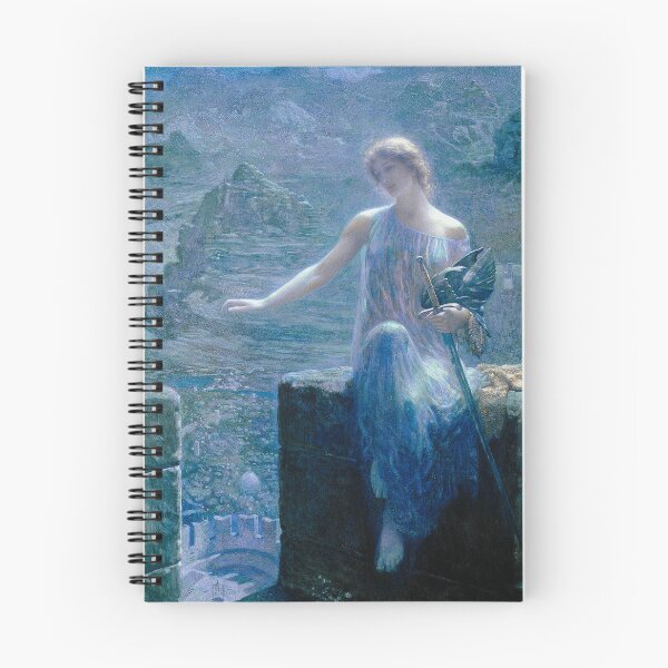 Item preview, The Valkyrie's Vigil (1906) - Edward Robert Hughes designed and sold by SALON DES ARTS.