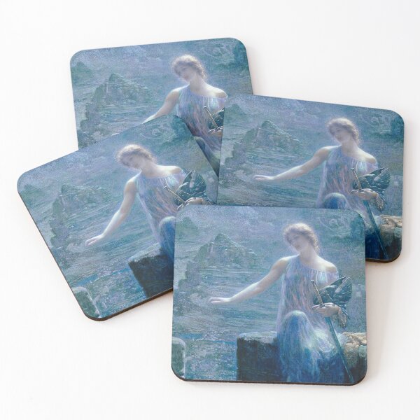 Item preview, The Valkyrie's Vigil (1906) - Edward Robert Hughes designed and sold by SALON DES ARTS.