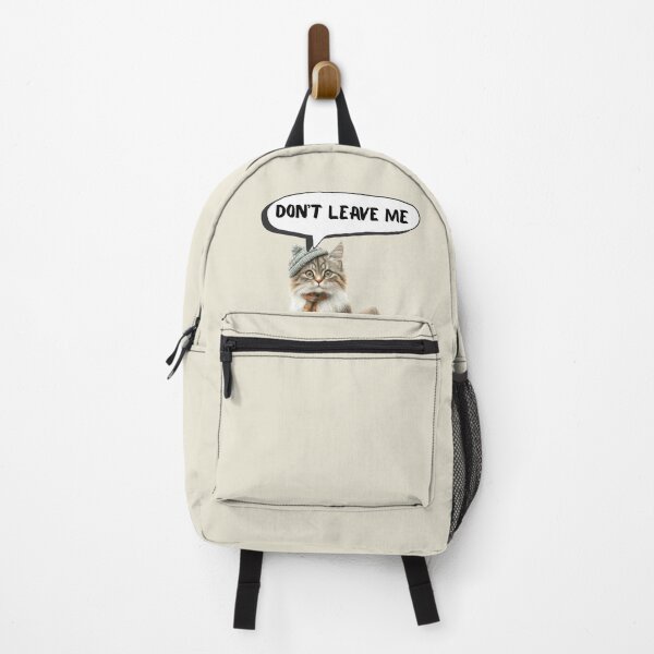 Item preview, Don't Leave Me Cat on Suitcase - Sad Fluffy Cat Travel Humor designed and sold by EVESTUDIOART.