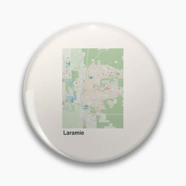 Item preview, Laramie Minimalistic Map Art designed and sold by MapsNerd.