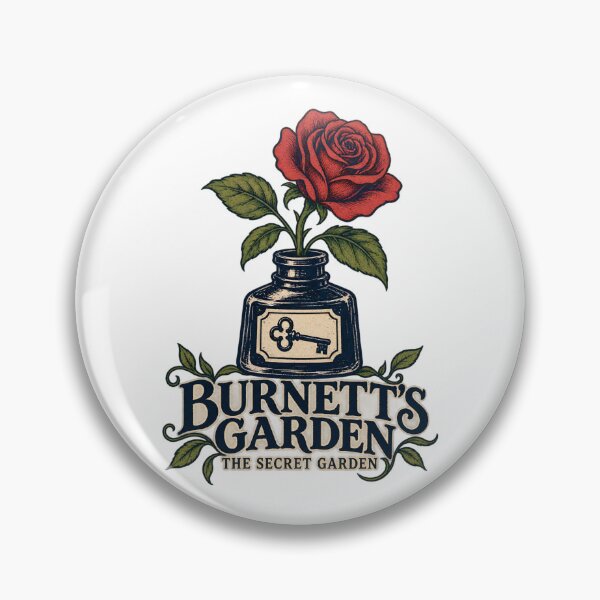 Item preview, The Secret Garden: Burnett's Garden Inkwell designed and sold by Fenay Designs.