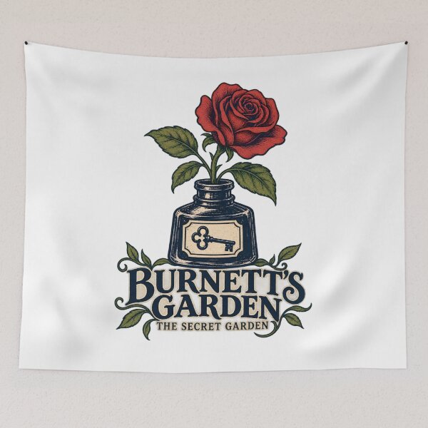Item preview, The Secret Garden: Burnett's Garden Inkwell designed and sold by Fenay Designs.