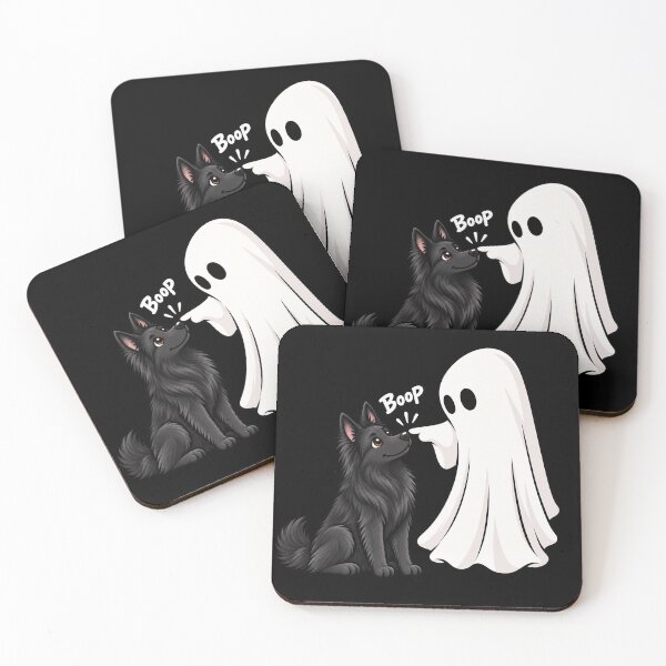 Item preview, Funny Ghost Belgian Sheepdog Boop Halloween Design Mom Dad designed and sold by rafaeltto.