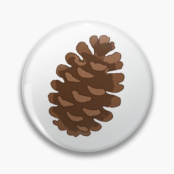 Item preview, Pine Cone Brown Winter Botanicals Woodland designed and sold by sdcreations210.