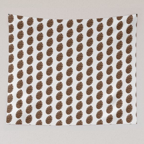 Item preview, Pine Cone Brown Winter Botanicals Woodland designed and sold by sdcreations210.